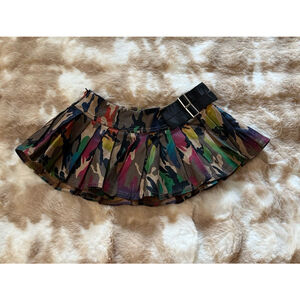 Camouflage micro Skirt